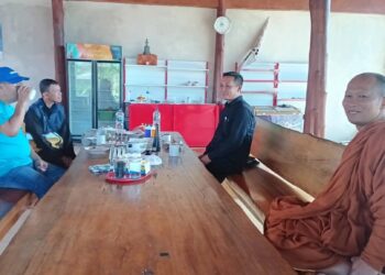 Sambut Rombongan Bhikuni Thudong di Candi Manggala, Pemdes Yosomulyo Lakukan Berbagai Persiapan