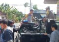 Honda Beat Adu Banteng dengan Astrea di Jalan Simpang Empat Karangdoro
