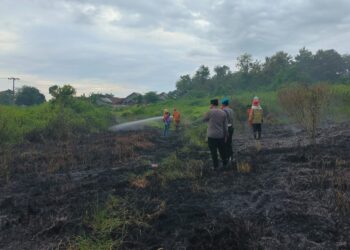 Ritual ‘Slametan’ Berujung Kebakaran, Lahan di Singojuruh Banyuwangi Nyaris Ludes Dilalap Api