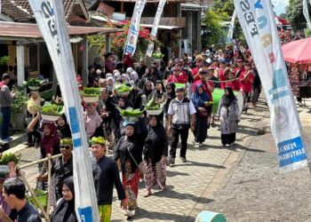 Mata Air Melimpah, Warga Rejopuro Kampunganyar Banyuwangi Gelar Tradisi Ithuk-Ithukan