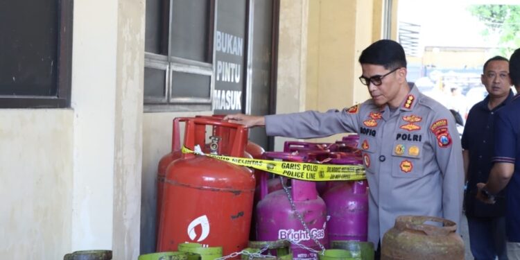 Polresta Banyuwangi Ungkap Sindikat LPG Oplosan, Kerugian Negara lebih dari Rp500 Juta