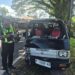 Kecelakaan Beruntun Libatkan Tiga Kendaraan di Jalan Raya Benculuk, Suzuki Carry Ringsek