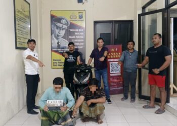 Jual Hasil Curanmor Untuk Judi Slot, Pria Berinisial NH Dibekuk Polsek Rogojampi Tanpa Perlawanan
