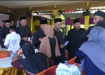 Pemerintah Desa Wringinrejo Berikan Santunan Kepada Puluhan Anak Yatim di Momen Bersih Desa