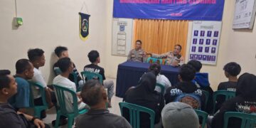 Aksi Konvoi Berujung Diamankan Polisi, diduga akibat bentrok dengan warga cluring