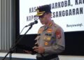 Kapolresta Banyuwangi Pimpin Serah Terima Jabatan, Kasatnarkoba dan Dua Kapolsek Resmi Bergeser