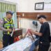 Gagal Hindari Pesepeda Menyeberang, Pemotor Honda Beat Tabrakan di Depan Hotel Ketapang Indah Banyuwangi